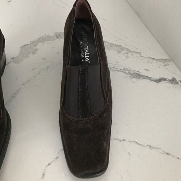 Aquatalia Dark brown suede shoes - Picture 2 of 4